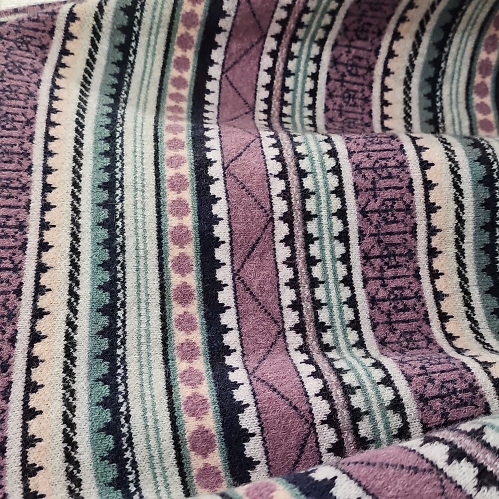 Oversized Striped Multicolor Women's Sweater - Picture 8 of 8